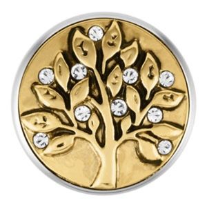 Antique Gold Tree of Life Snap S0018